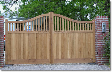 Domestic Gate Automation | Wooden Gates